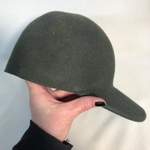 Stella McCartney Green Wool Baseball Cap!  FAB!! main image 5